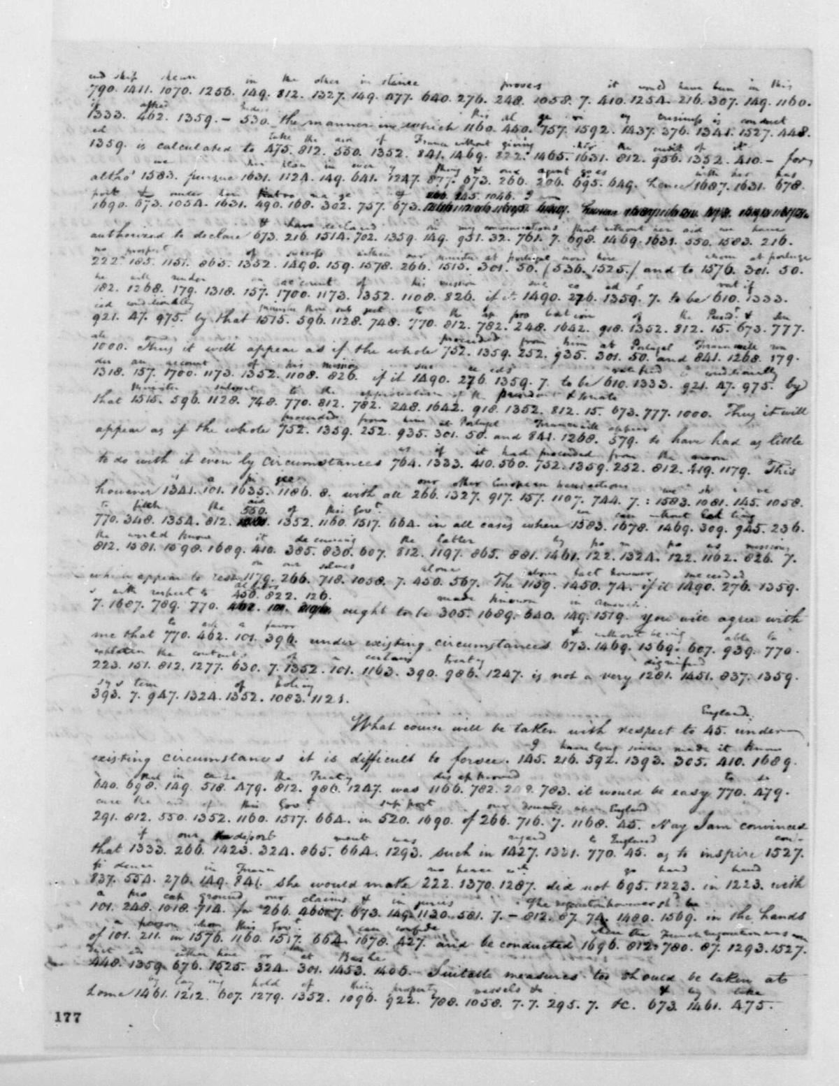 Monroe to JM 8 Sept 1795 code